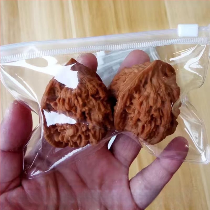 ABS anyagú ékszerdoboz, átlátszó, zárható cipzárral