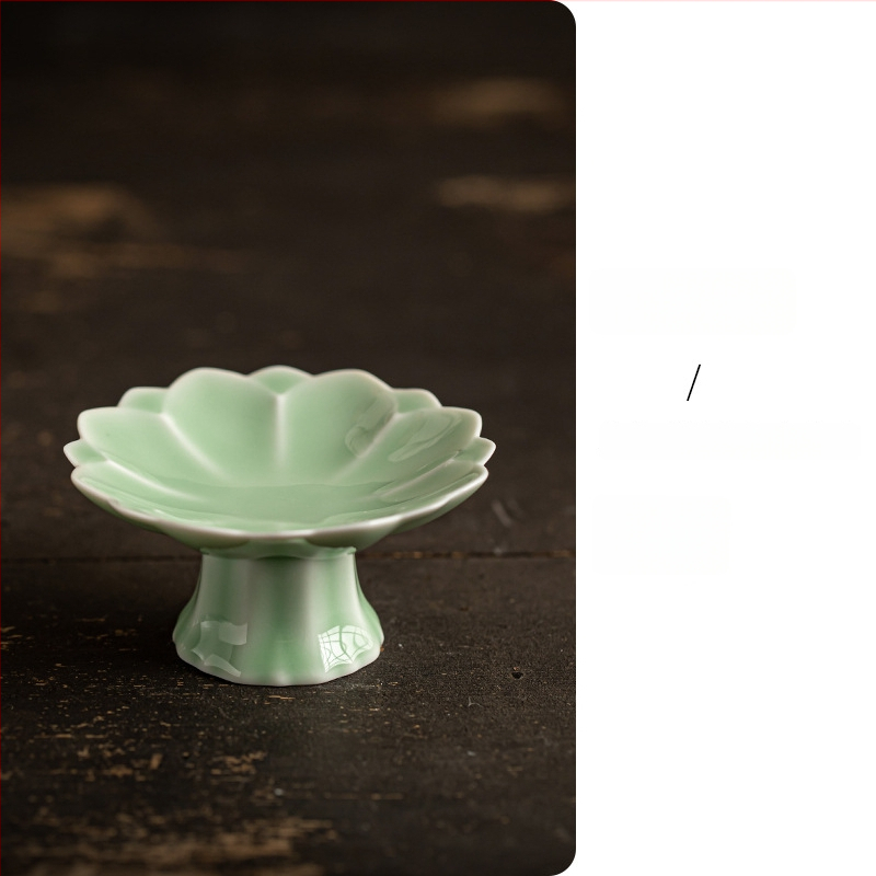 Порцеланова чиния за плодове, луксозен дзен стил и ретро дух, марка Wuxi Tang, пускана през 2024 г.