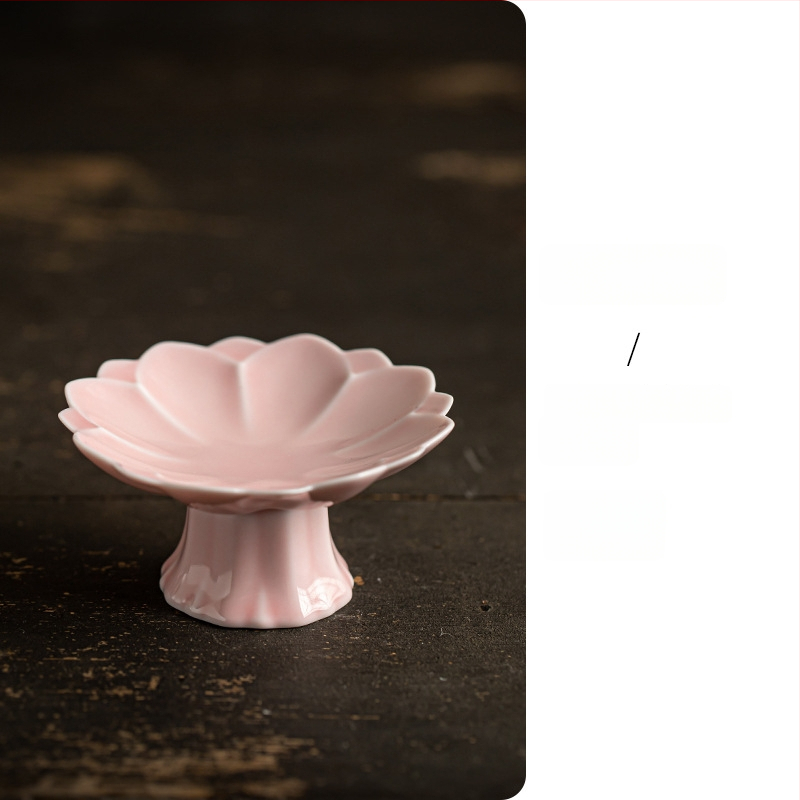 Порцеланова чиния за плодове, луксозен дзен стил и ретро дух, марка Wuxi Tang, пускана през 2024 г.