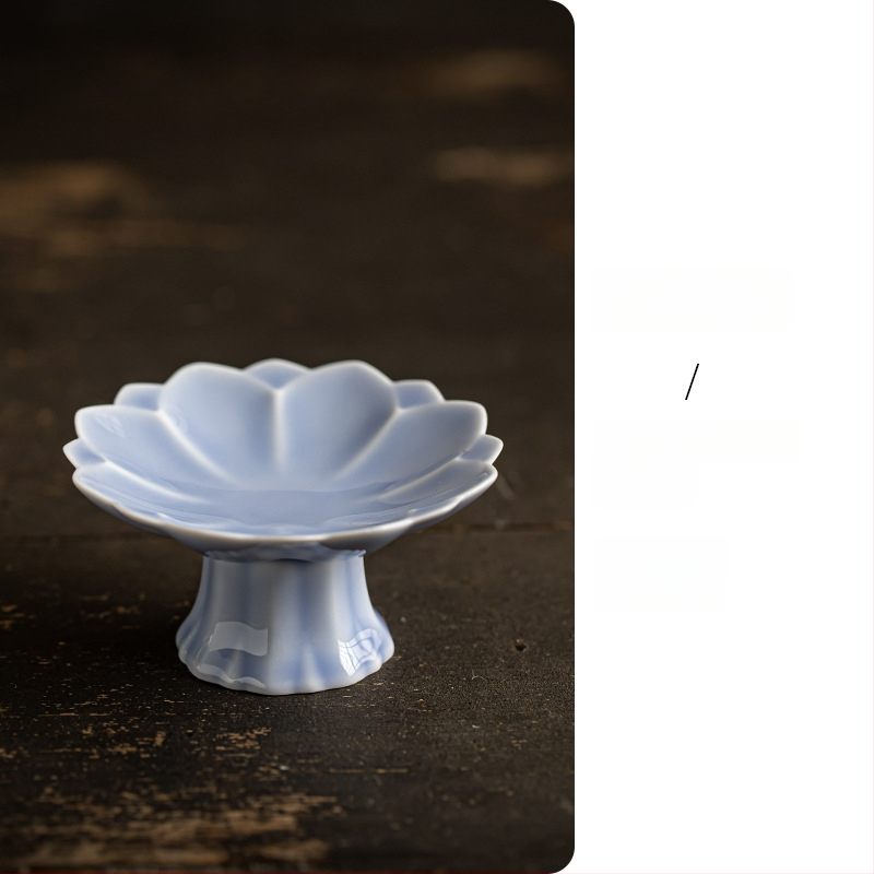 Порцеланова чиния за плодове, луксозен дзен стил и ретро дух, марка Wuxi Tang, пускана през 2024 г.