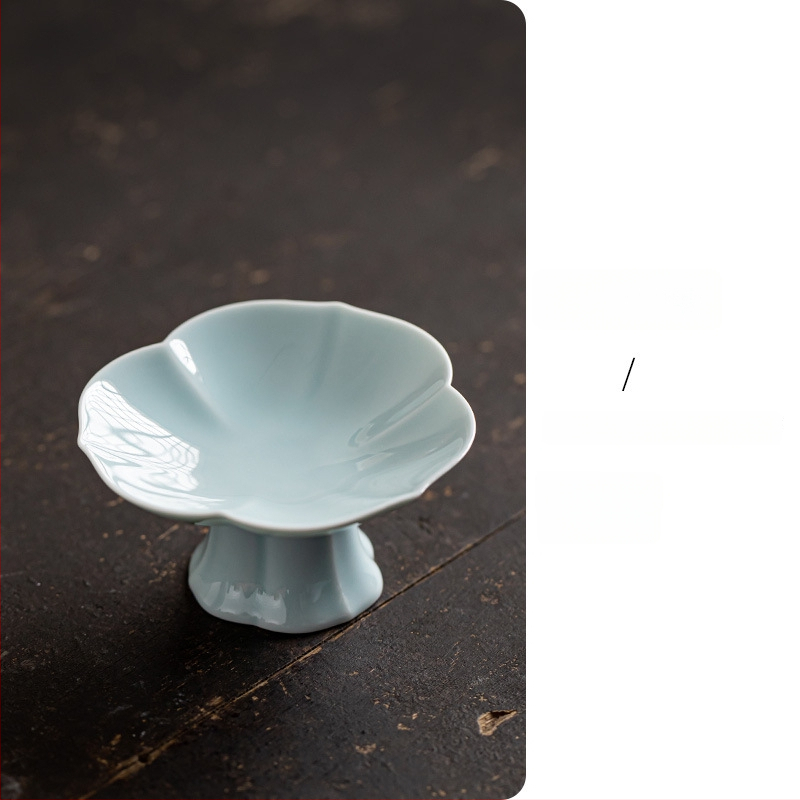 Порцеланова чиния за плодове, луксозен дзен стил и ретро дух, марка Wuxi Tang, пускана през 2024 г.