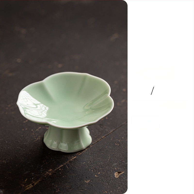 Порцеланова чиния за плодове, луксозен дзен стил и ретро дух, марка Wuxi Tang, пускана през 2024 г.