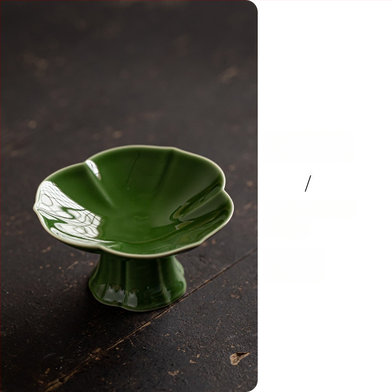 Порцеланова чиния за плодове, луксозен дзен стил и ретро дух, марка Wuxi Tang, пускана през 2024 г.