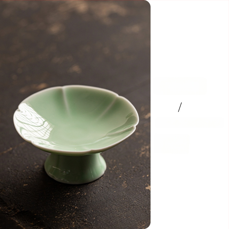 Порцеланова чиния за плодове, луксозен дзен стил и ретро дух, марка Wuxi Tang, пускана през 2024 г.