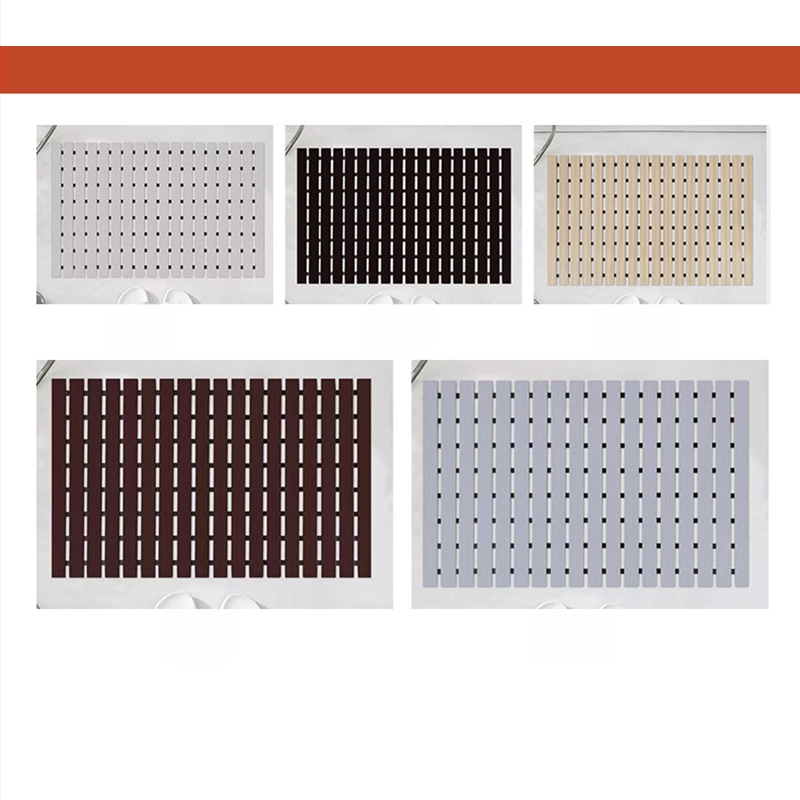 Kupaonska protuklizna podloga – pravokutnog oblika, gumena, minimalisticki stil, prilagodljiva, čišćenje ispiranjem