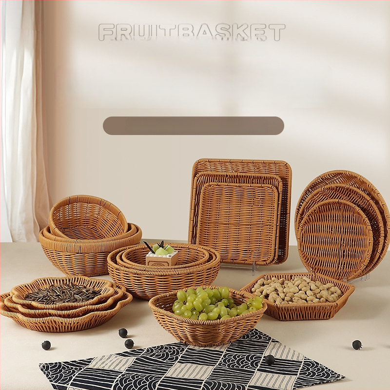 Пластмасов кош за плодове Fujida; стил: Нов китайски стил; луксозно ретро; пуск през пролетта 2014.