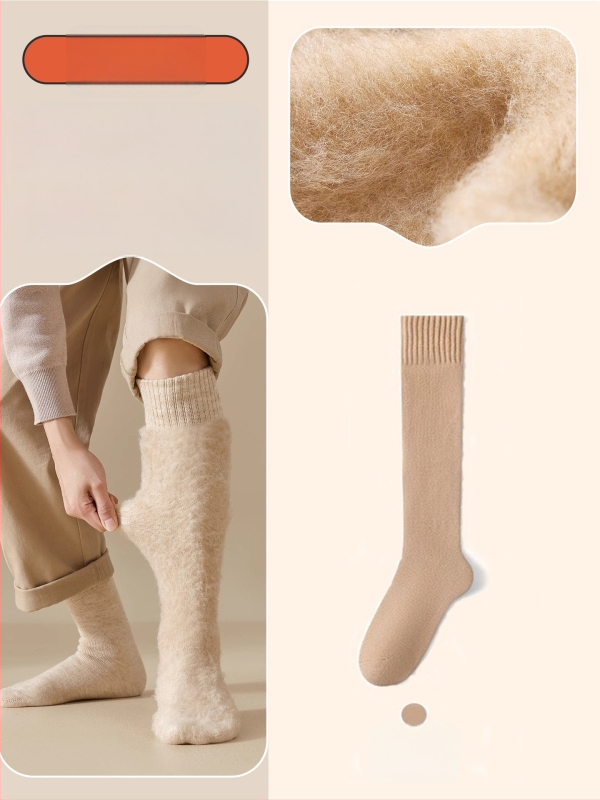 Vīriešu calf garuma zeķes, akrila šķiedra, vienadā adījums, 200 adatu, vienkrāsainas