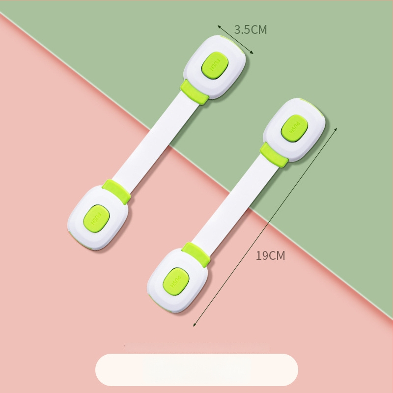 A tipa aizvērējs durvīm un atvilktnēm, modelis yx-drawer latch, materiāls ABS/PVC, dubultā aizvēršanas dizains