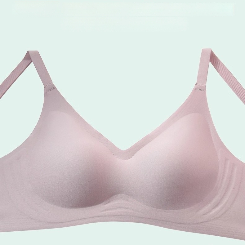 Σουτιέν χωρίς ραφές για γυναίκες με μικρό στήθος, λεπτό, αντι-πτώσης, μαλακή στήριξη, 3/4 κύπελλο, φόρμα θήκης: επάνω λεπτό, κάτω παχύτερο, σταθερά ρυθμιζόμενες τιράντες, πίσω διπλό κούμπωμα, νάιλον