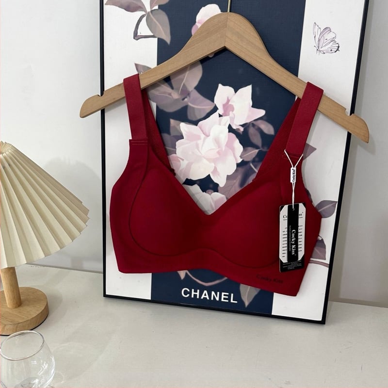 Bezšuvju Pilates push-up krūšturis, bezvadu, mīksta atbalsta, plāna veidota kauss