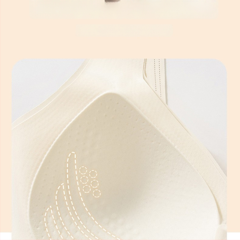 Bezšuvju krūšturis vestes stilā, bezvadu, push-up, 3/4 krūšu kauss