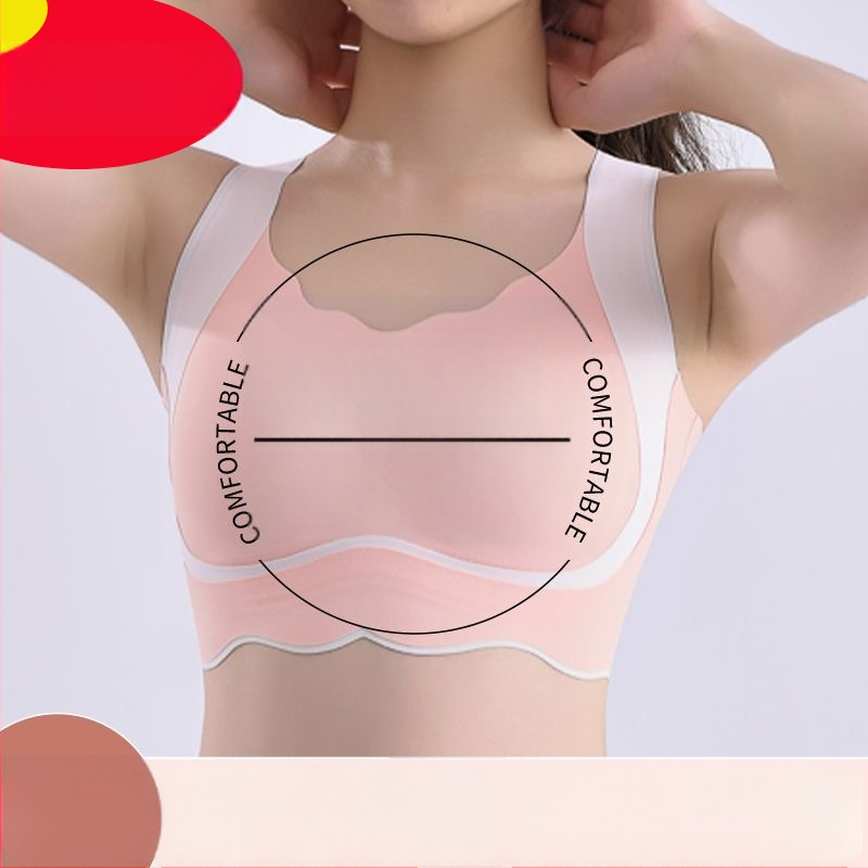 Meitenēm paredzēts sporta krūšturis-vests ar I formas muguras atbalstu, pilnas krūzes, formētas krūzes no kokvilnas, galvenais materiāls – nylon, elpojoša odere