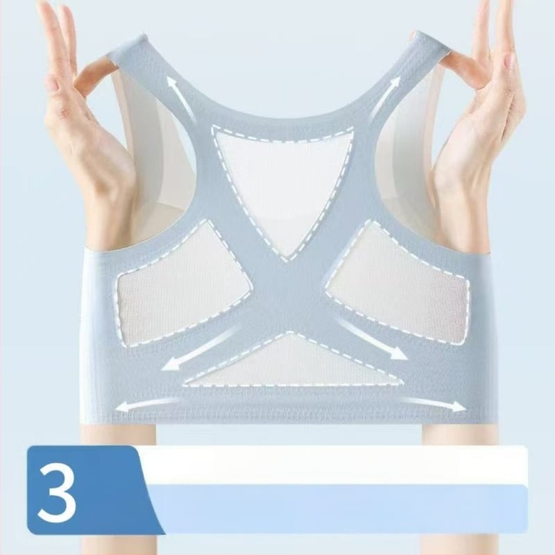 Pubertáskorú lányoknak szánt sportmelltartó (12–15 évesek), teljes kosár, vékony formázott kosár, Nylon alapanyag (70–80%), rögzített kettős pántok, légies és formázó