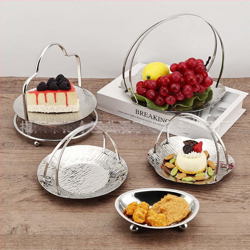 Чиния за плодове от неръждаема стомана – вълнообразна форма HWZ 2024 г.