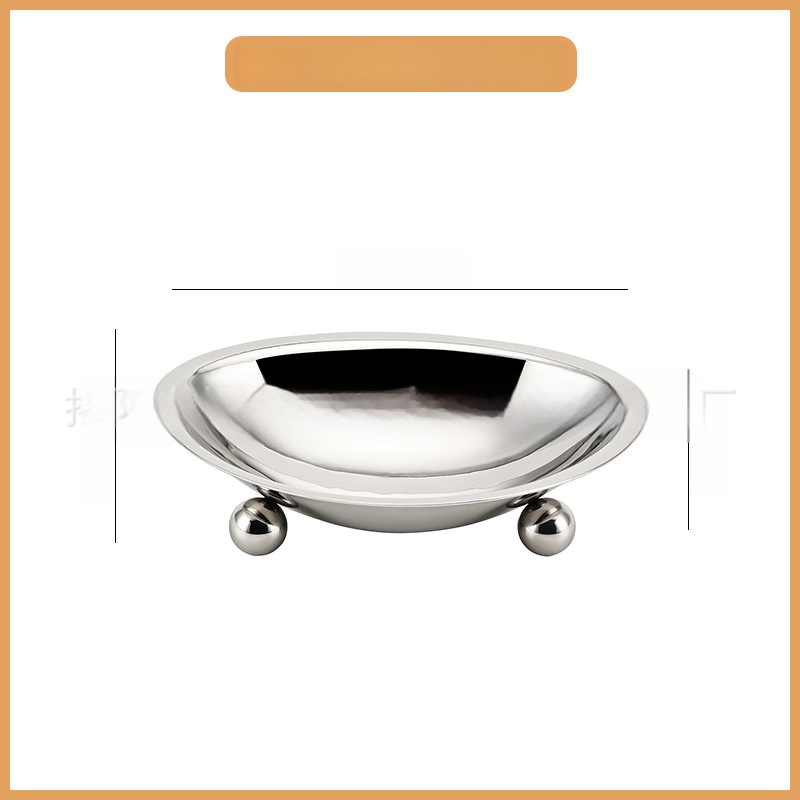 Чиния за плодове от неръждаема стомана – вълнообразна форма HWZ 2024 г.