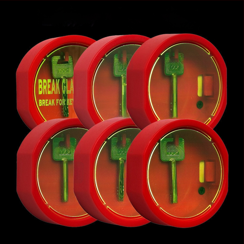 Ātrās evakuācijas durvīm un logiem atslēgu kastīte (ABS materiāls, modelis Default wde938vz7suy1pzj1l3b, piemērots birojam, slēdzenes stieņa biezums 111 mm)