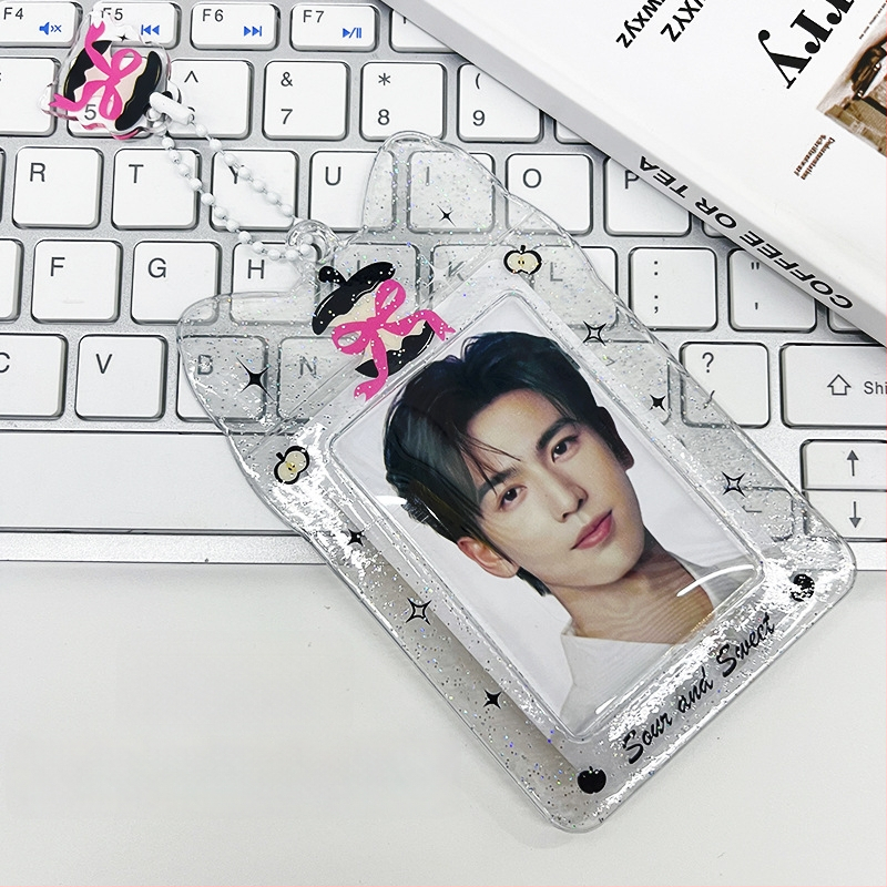 Prozirni PVC držač za kartice, za ID/pristup, studentsku iskaznicu te kartice autobusa/metra — INS stil