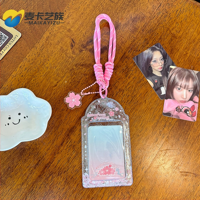 Prozirni PVC držač za kartice, za ID/pristup, studentsku iskaznicu te kartice autobusa/metra — INS stil