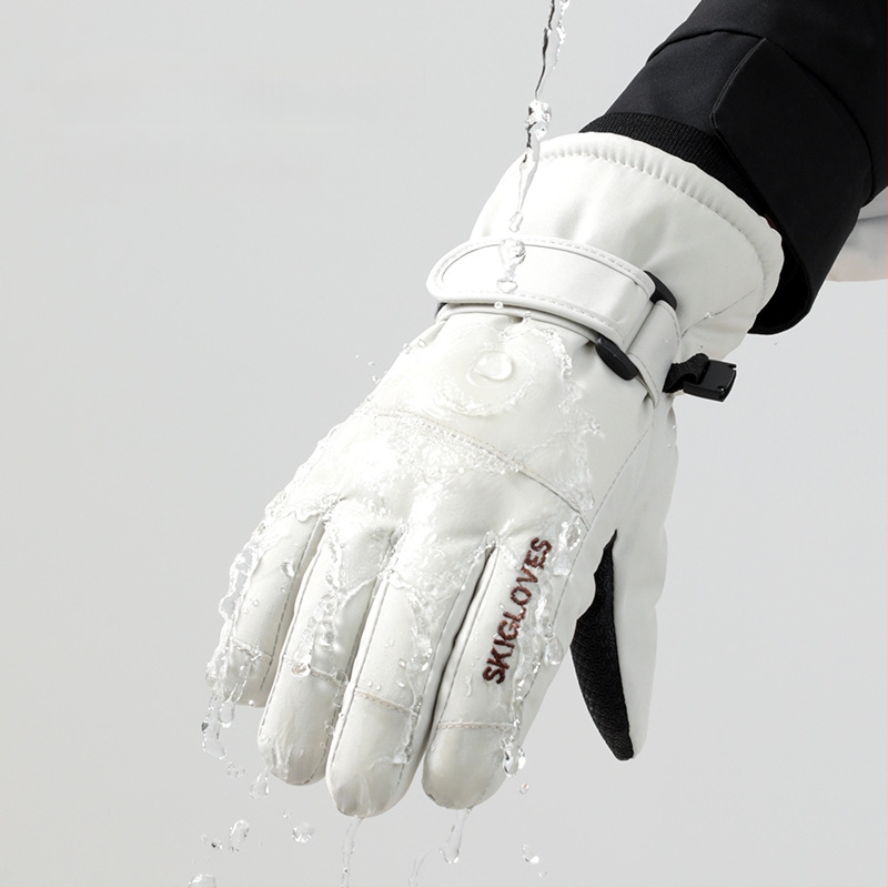 Παιδικά γάντια σκι – ζεστά, με δάχτυλα σε κορεατικό στυλ, από πολυεστέρα, για ηλικίες 8–12, χειμώνας