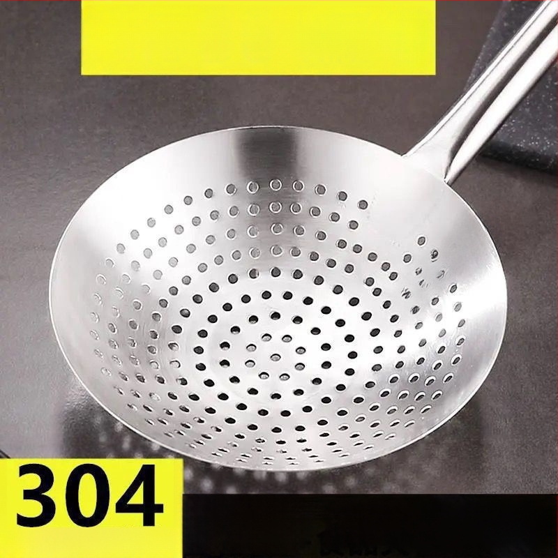 Σκίμερ για νούντλες και ντάμπλινγκς – 304 ανοξείδωτο ατσάλι, αντοχή σε υψηλές θερμοκρασίες, λαβή από ανοξείδωτο ατσάλι