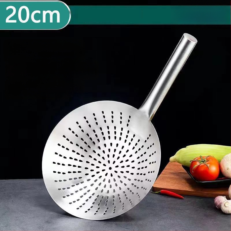 Σκίμερ για νούντλες και ντάμπλινγκς – 304 ανοξείδωτο ατσάλι, αντοχή σε υψηλές θερμοκρασίες, λαβή από ανοξείδωτο ατσάλι