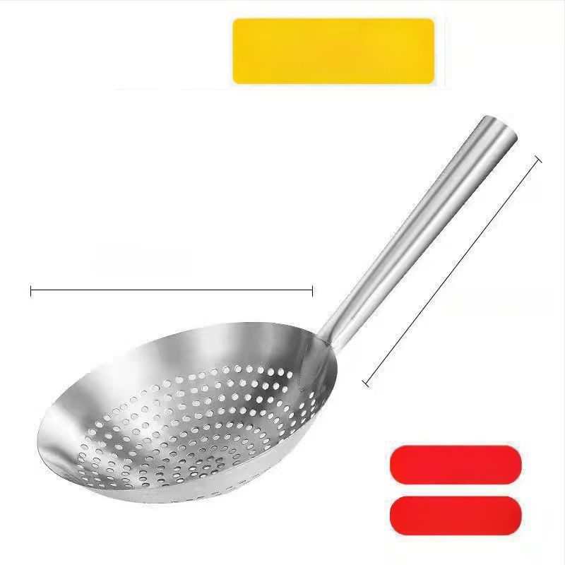 Σκίμερ για νούντλες και ντάμπλινγκς – 304 ανοξείδωτο ατσάλι, αντοχή σε υψηλές θερμοκρασίες, λαβή από ανοξείδωτο ατσάλι