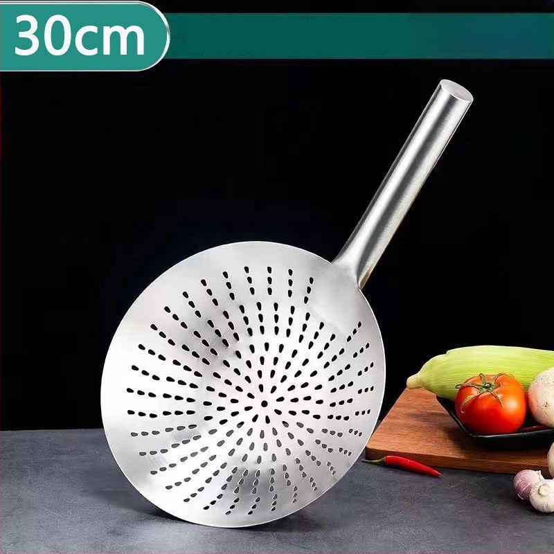 Σκίμερ για νούντλες και ντάμπλινγκς – 304 ανοξείδωτο ατσάλι, αντοχή σε υψηλές θερμοκρασίες, λαβή από ανοξείδωτο ατσάλι