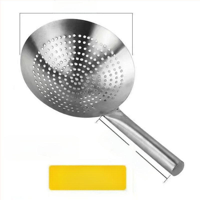 Σκίμερ για νούντλες και ντάμπλινγκς – 304 ανοξείδωτο ατσάλι, αντοχή σε υψηλές θερμοκρασίες, λαβή από ανοξείδωτο ατσάλι