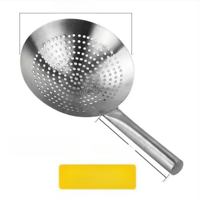 Σκίμερ για νούντλες και ντάμπλινγκς – 304 ανοξείδωτο ατσάλι, αντοχή σε υψηλές θερμοκρασίες, λαβή από ανοξείδωτο ατσάλι