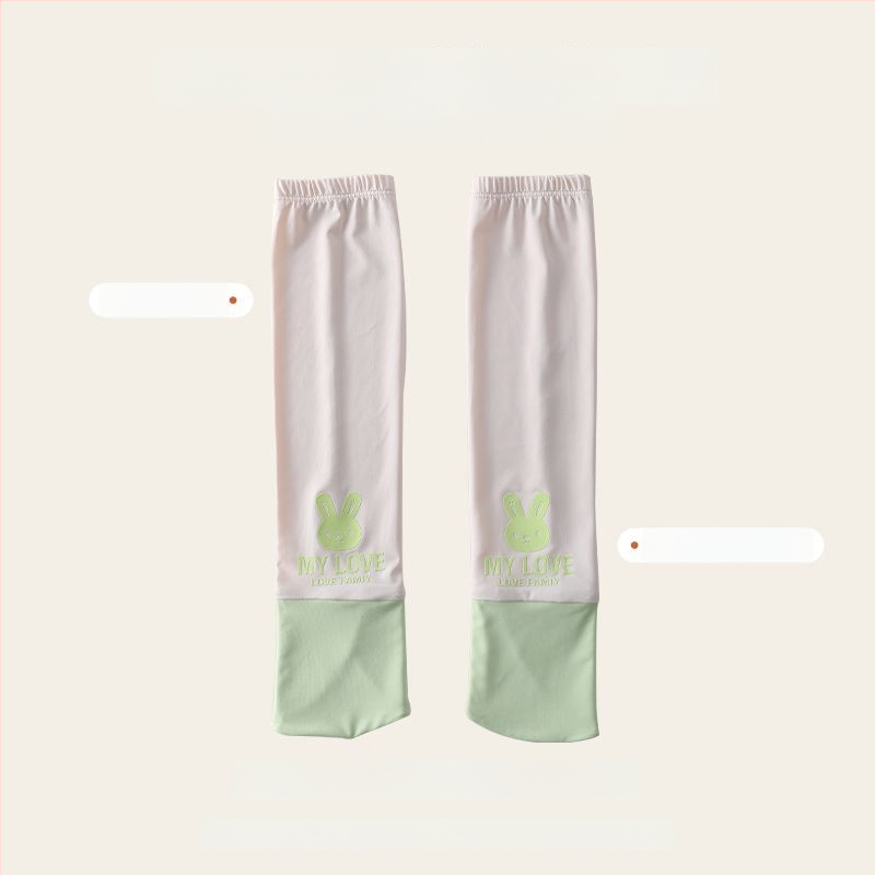 Saules aizsardzības rokavieni bērniem – ice silk, ārējai lietošanai, pavasaris, oriģinālais dizains