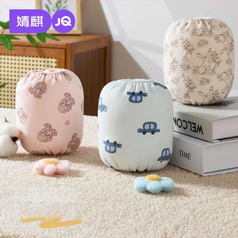 Bērnu piedurņu aizsargs - pret netīrumiem, unisex, karikatūras raksts, 0–3 gadi, 2025. gada ziema