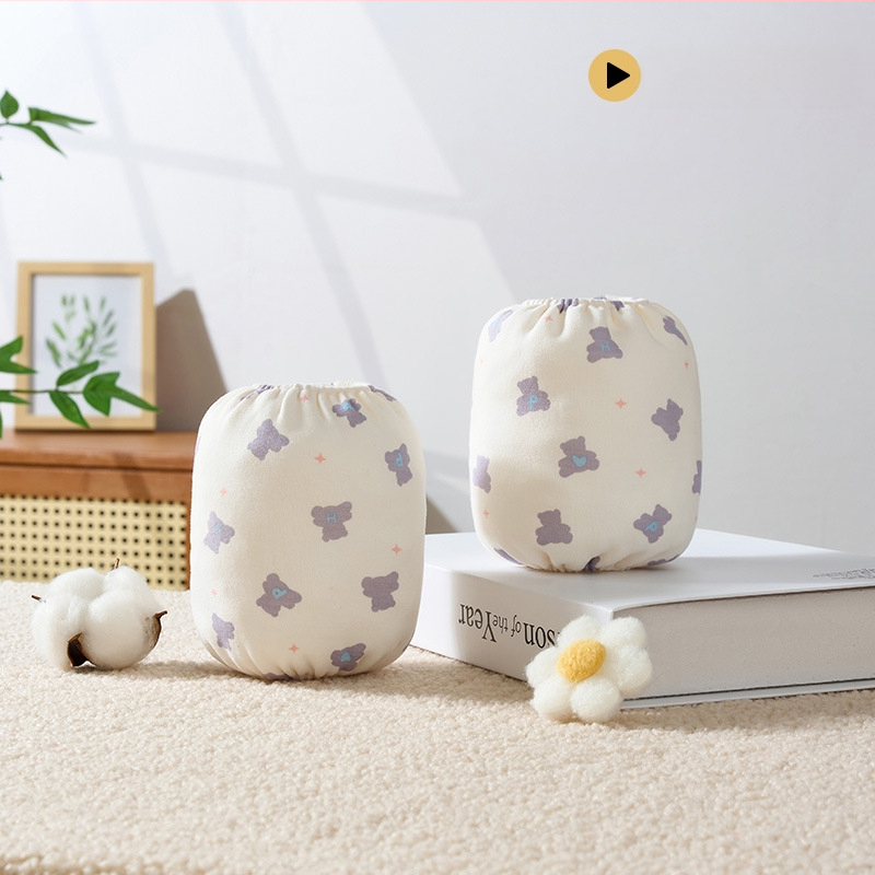 Bērnu piedurņu aizsargs - pret netīrumiem, unisex, karikatūras raksts, 0–3 gadi, 2025. gada ziema