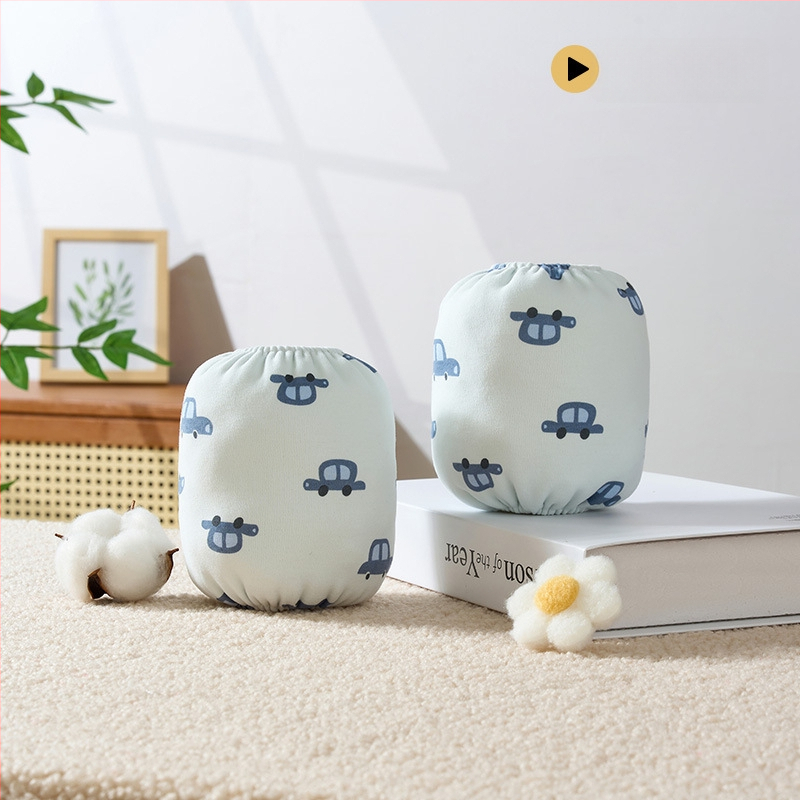 Bērnu piedurņu aizsargs - pret netīrumiem, unisex, karikatūras raksts, 0–3 gadi, 2025. gada ziema