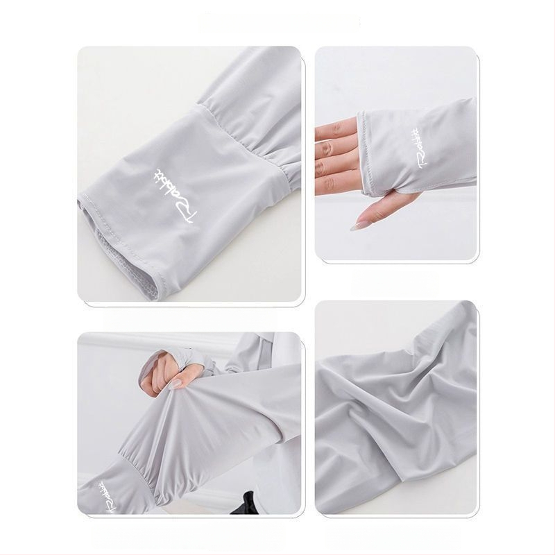 Saules aizsardzības roku sargi no ledus zīda, universāls, vasara 2025, Produkta Nr. 01