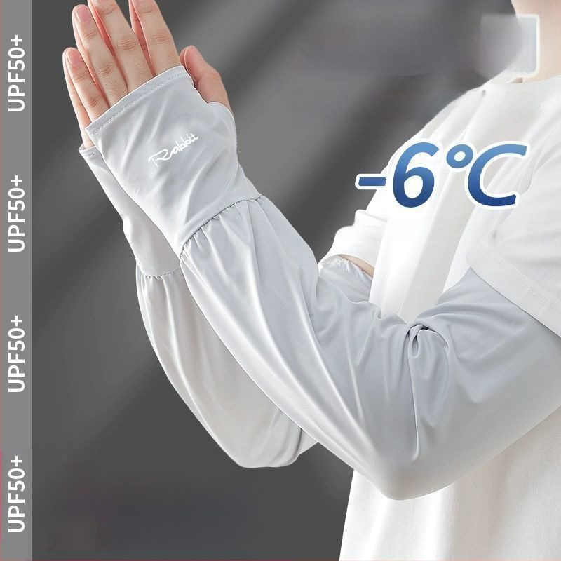 Saules aizsardzības roku sargi no ledus zīda, universāls, vasara 2025, Produkta Nr. 01