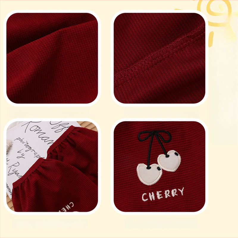 Μανίκια με μοτίβο κερασιού σε πλέξη, μινιμαλιστικό στυλ, μακριά μανίκια, ανθεκτικά στη φθορά και στους λεκέδες