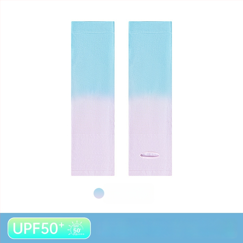 Dječje rukave za UV zaštitu s dizajnom otvorima za prste, najlonska tkanina, sadržaj najlona 80–90%, gustoća 28–34 g/m²