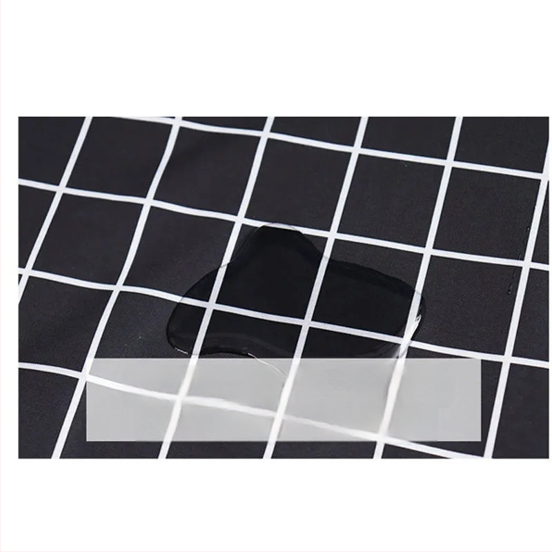 Pregača bez rukava, vodootporna, poliester, korejski stil, uzorak cvijeće/trava/lišće