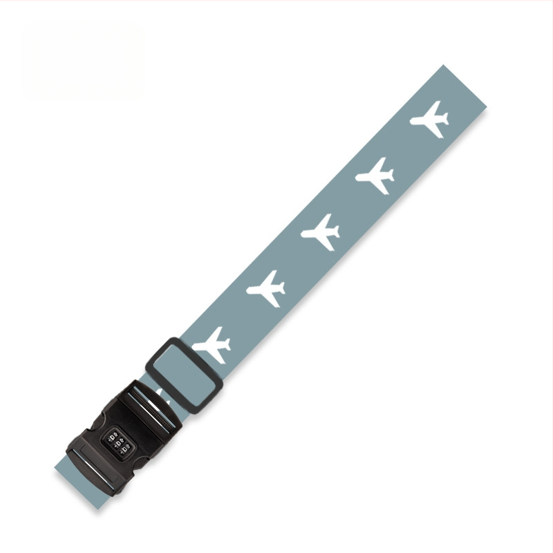 Bretea de bagaj din poliester cu încuietoare cu combinație TSA și protecție împotriva furtului