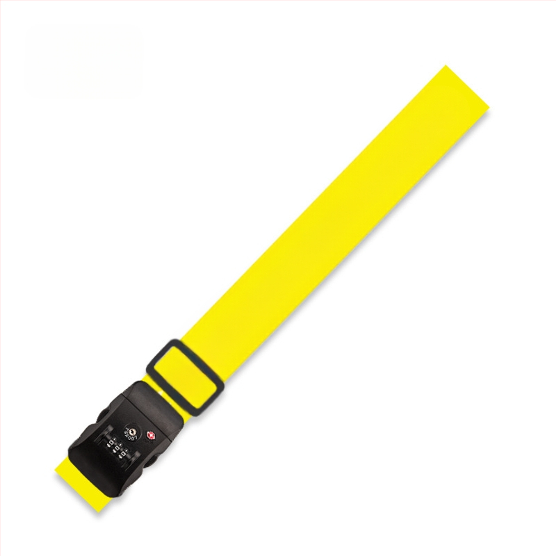 Bretea de bagaj din poliester cu încuietoare cu combinație TSA și protecție împotriva furtului