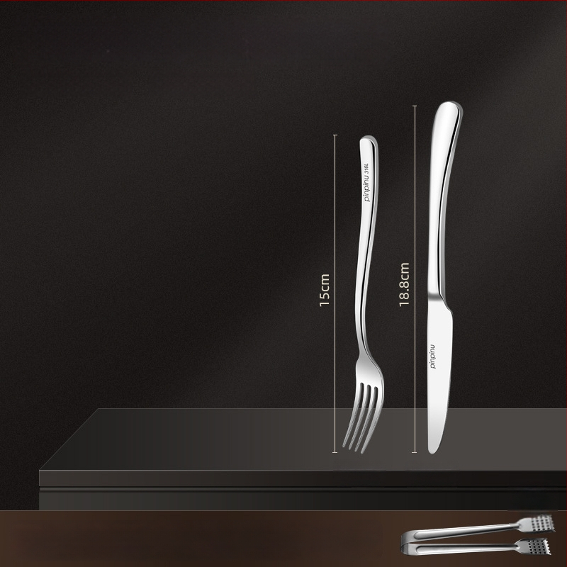 Σετ μαχαιριών, πιρουνιών και πιάτων – Ευρωπαϊκού στυλ, μοτίβο 69850, απλό στυλ, γενικού σκοπού