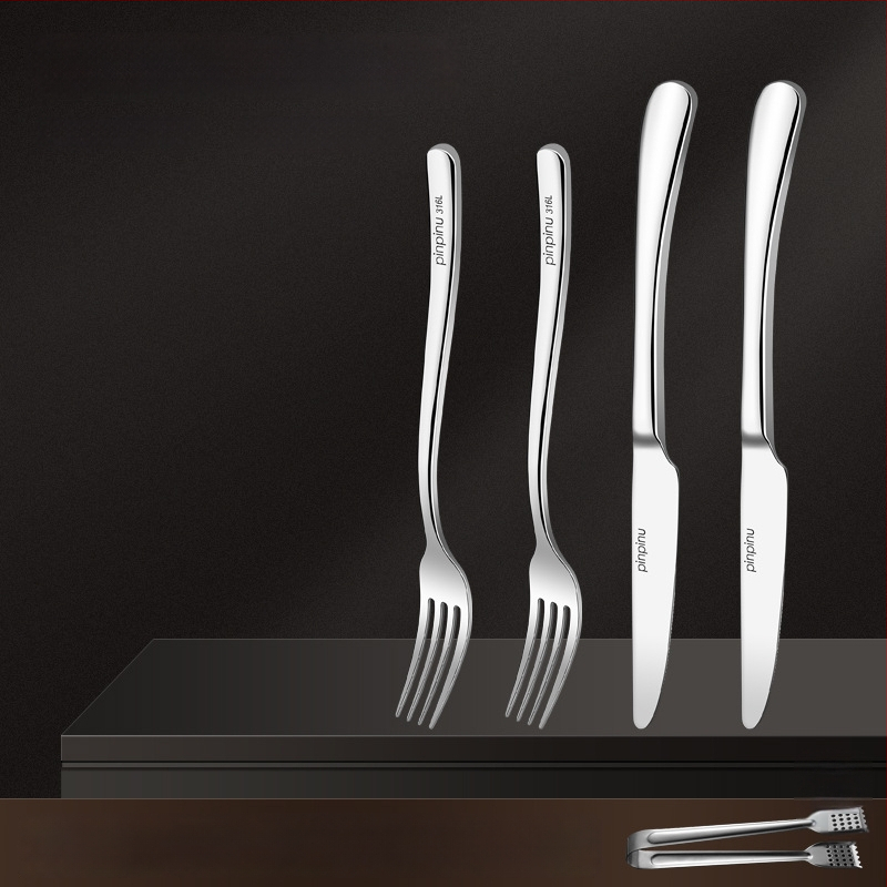 Σετ μαχαιριών, πιρουνιών και πιάτων – Ευρωπαϊκού στυλ, μοτίβο 69850, απλό στυλ, γενικού σκοπού