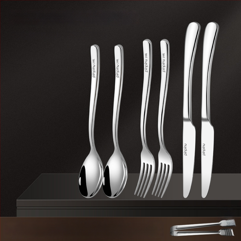 Σετ μαχαιριών, πιρουνιών και πιάτων – Ευρωπαϊκού στυλ, μοτίβο 69850, απλό στυλ, γενικού σκοπού