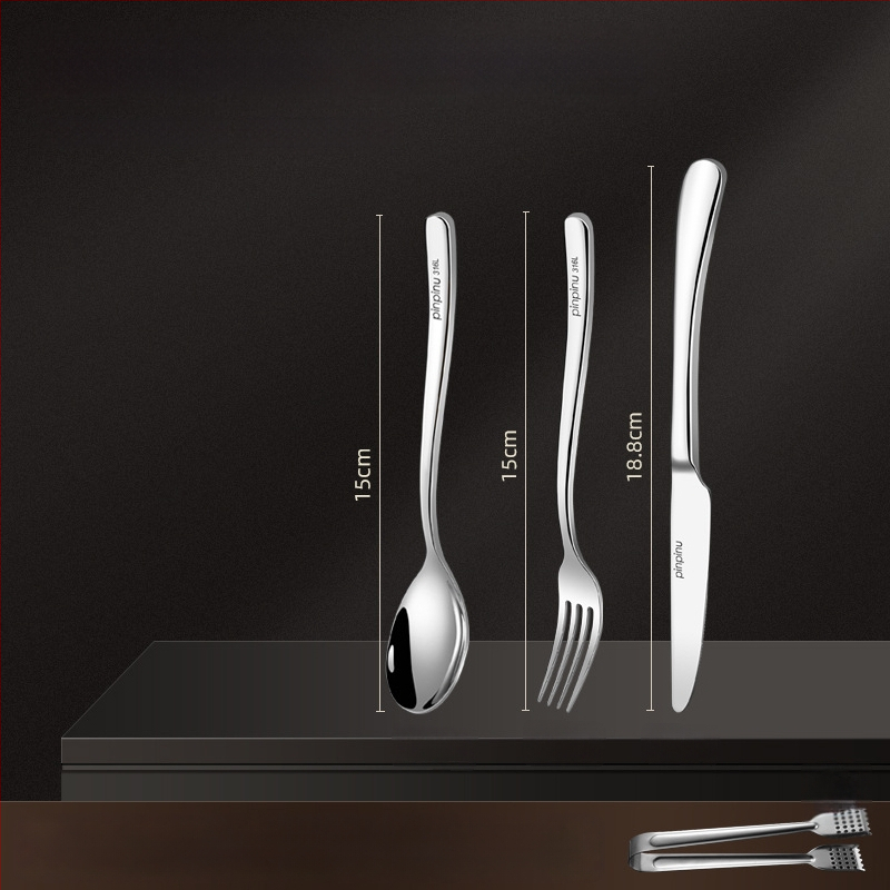 Σετ μαχαιριών, πιρουνιών και πιάτων – Ευρωπαϊκού στυλ, μοτίβο 69850, απλό στυλ, γενικού σκοπού