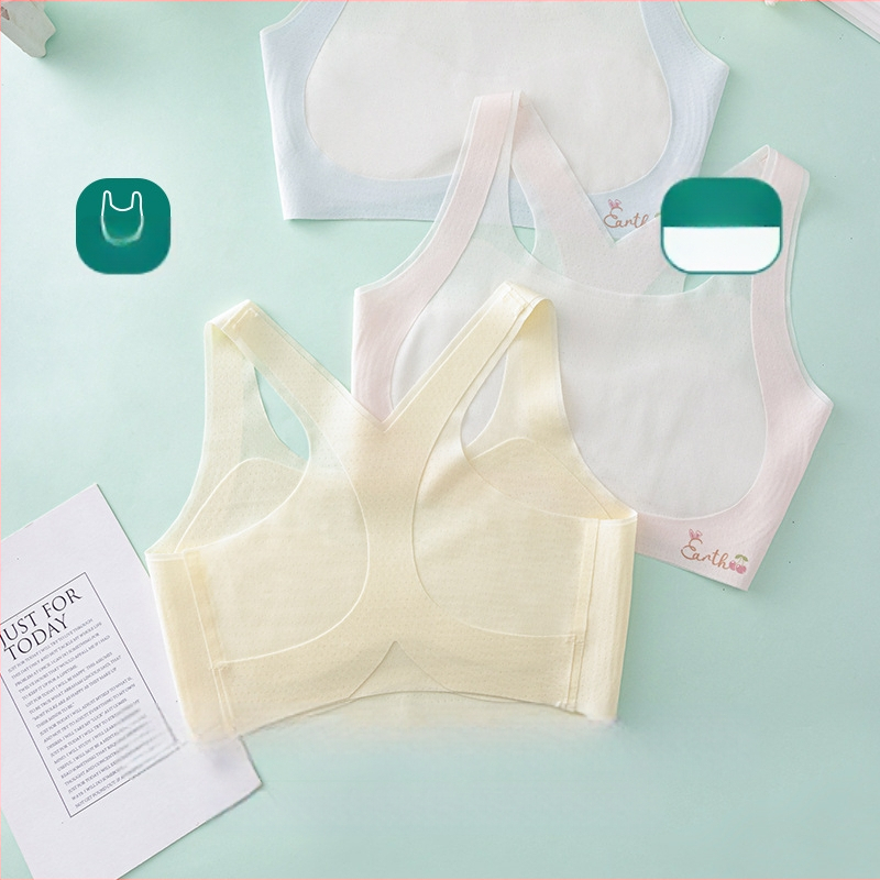 Lányoknak szóló sportos mellény 9–13 éveseknek, nylon anyag, mellény-stílus, teljes kosár vékony formával, bélés nylon, rögzített kettős vállpánt