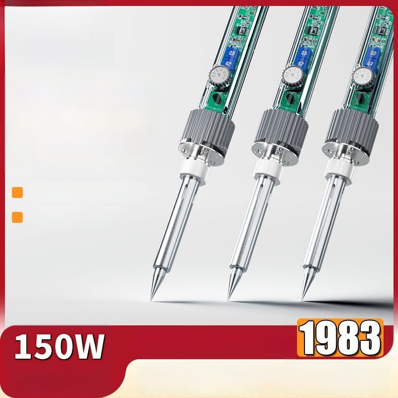 Fier de lipit din oțel inoxidabil – pentru conectori și fire digitale; unealtă portabilă de reparații în stil pistol