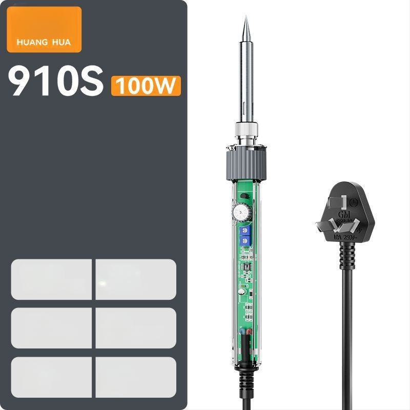 Fier de lipit din oțel inoxidabil – pentru conectori și fire digitale; unealtă portabilă de reparații în stil pistol