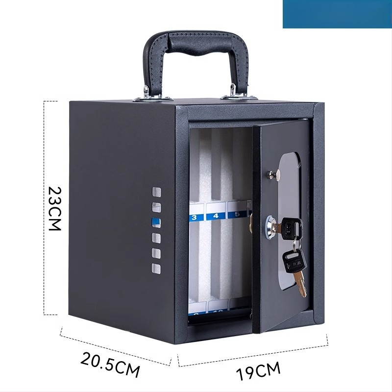 Zeju metāla mobilā telefona uzglabāšanas skapis ar logotipa drukāšanu un pielāgošanu, IP apstiprināts (Preppy)