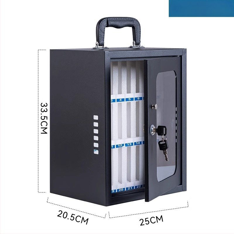 Zeju metāla mobilā telefona uzglabāšanas skapis ar logotipa drukāšanu un pielāgošanu, IP apstiprināts (Preppy)