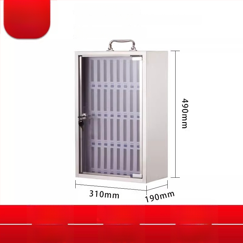 Zeju metāla mobilā telefona uzglabāšanas skapis ar logotipa drukāšanu un pielāgošanu, IP apstiprināts (Preppy)